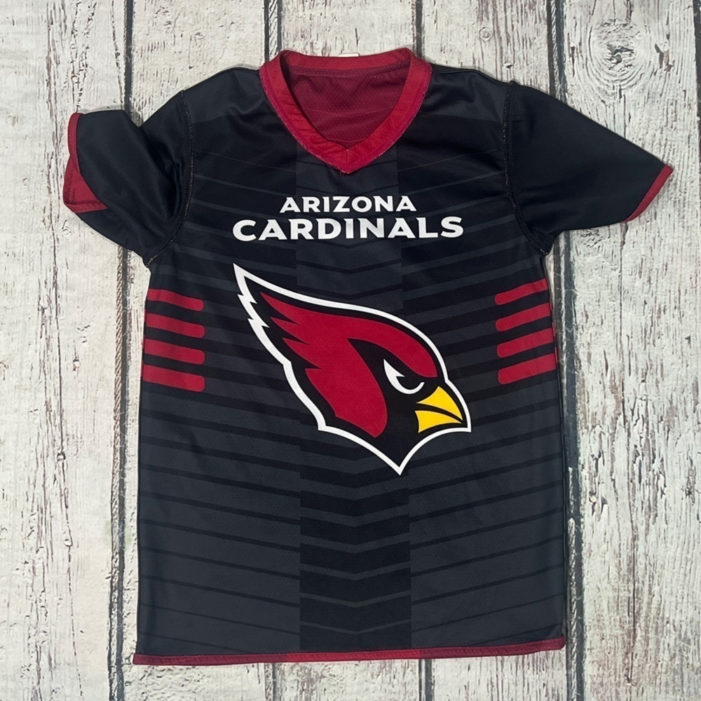 Arizona Cardinals Reversible Flag Football NFL Football Youth Boys Kids Jersey